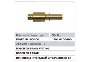 F01M100400 Bosch CR Pompa Rakoru